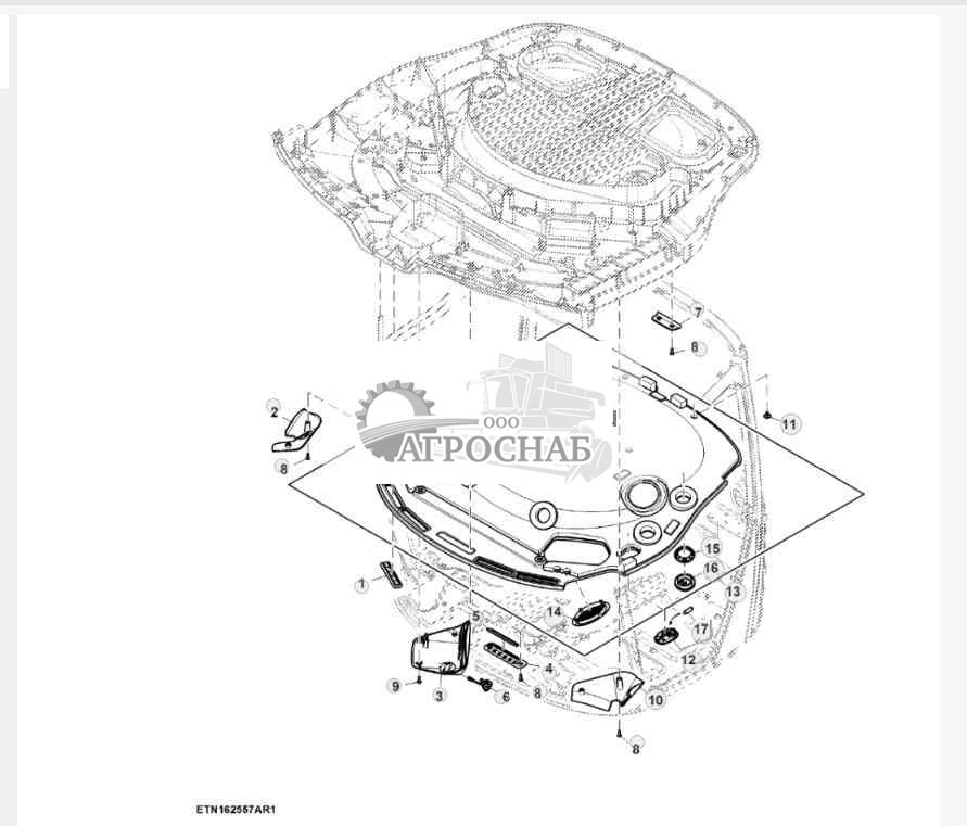 Обшивка с жалюзи 